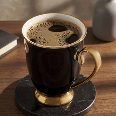 Aryıldız Carat Kupa Siyah 325 ml - ARYILDIZ