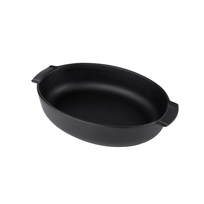 Aryıldız Elissa Oval Fırın Kabı Mat Siyah 40 cm - 4