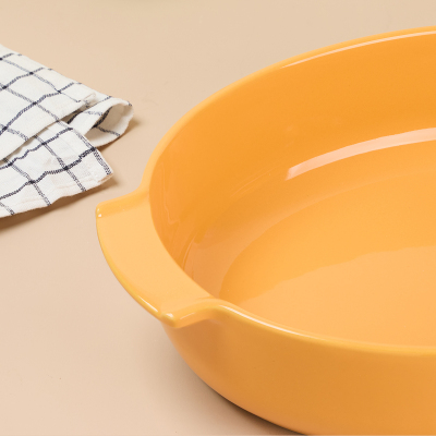Aryıldız Elissa Oval Fırın Kabı Sarı 40 cm - 3