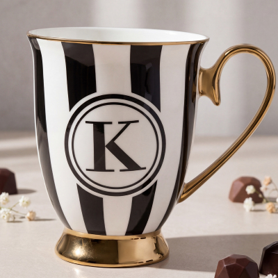 Aryıldız K Harfli Kupa 325 ml - ARYILDIZ