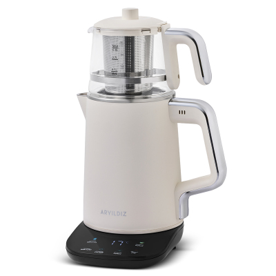 Aryıldız Omega Tea Çay Makinesi Krem - 4