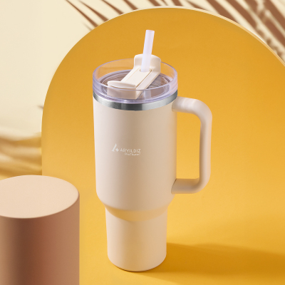 Aryıldız Protherm Flow Up Termos Krem 900 ml - ARYILDIZ