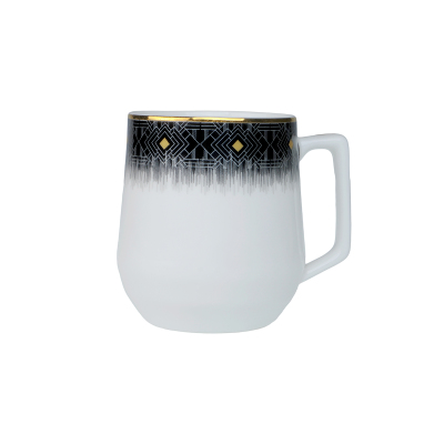 Evaliza Diamond Black Hanedan Mug 350 ml - EVALIZA
