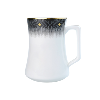 Evaliza Diamond Black Long Mug 300 ml - EVALIZA