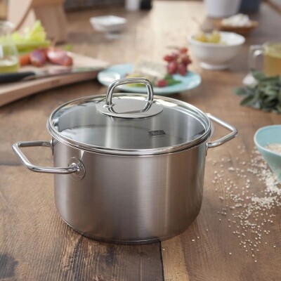 Fissler Vitaquick Edition 6+3,5 Litre Düdüklü Tencere + Viseo Tencere ve Tava Seti - 4