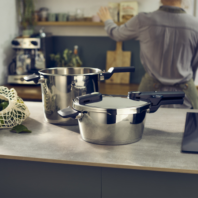 Fissler Vitaquick Elemental Düdüklü Tencere 6+3,5 Litre - FISSLER