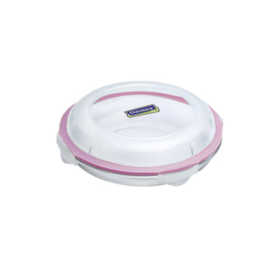 Glasslock Yuvarlak Plus Cam Saklama Kabı 800 ml - GLASSLOCK