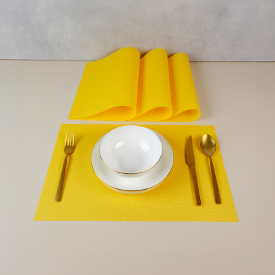 Maxstyle Plaid Lemon 4 Parça Amerikan Servis 30x45 cm - MAXSTYLE