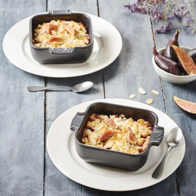 Peugeot Appolia Kare Fırın Kabı Siyah 18 cm - PEUGEOT