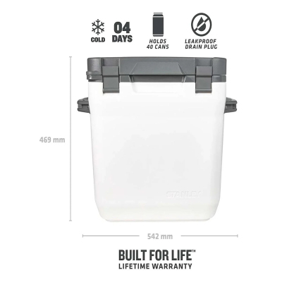 Stanley Adventure Taşınabilir Soğutucu Buzluk 28,3 Litre Beyaz - 2
