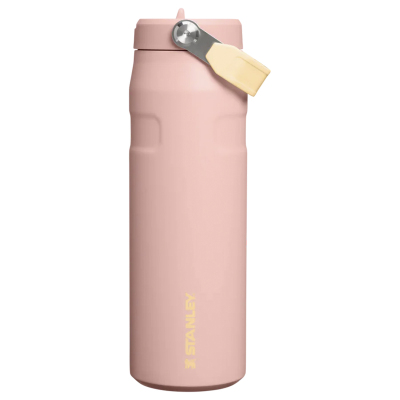 Stanley The Iceflow Flip Straw Pipetli Termos Şeftali Gülü 0.70 Litre - STANLEY